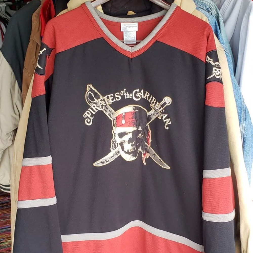 Disney PIRATES of the Caribbean hockey jersey